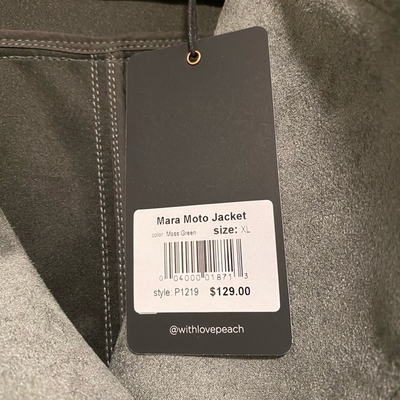 Vegan suede jacket from Peach - Picture 3 of 3